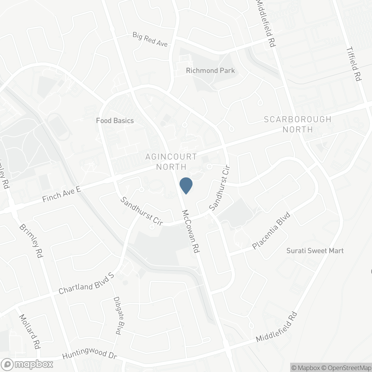 1206 - 2627 MCCOWAN ROAD NW, Toronto, Ontario M1S 5T1